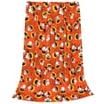 thumbnail image 2 of Pofeuu Funny corn spider web Print Ultra-Soft Micro Fleece Blanket,for Bed Or Sofa,All Season Throw Blankets Flannel Blanket-80"x60", 2 of 7