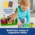 thumbnail image 2 of Recursos de aprendizaje sobre juguetes: Stacking Shapes Garden Montessori, 2 of 7