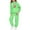 1-Green65, variant on WOYY Tracksuits for Girls Cherry Print Hoodie Jogger Pants Cute Outfits Kids 2Pcs Set, Sizes 2-13