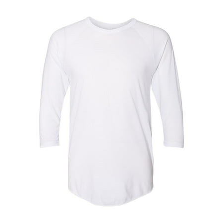 American Apparel T-Shirts 50/50 Three-Quarter Sleeve Raglan T-shirt