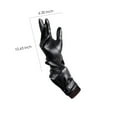 thumbnail image 3 of Neorosiri Warm Winter Motorcycle Gloves - Windproof and Snowproof Leather Gloves for Men, Insulated Cotton Lining for Cycling, ATV, and Snowmobile Riding, 3 of 9