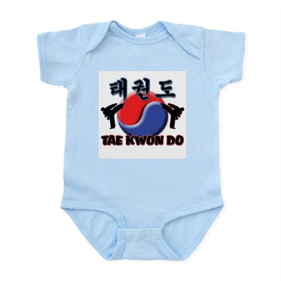 CafePress - Tae Kwon Do Infant Creeper - Baby Light Bodysuit, Size Newborn - 24 Months