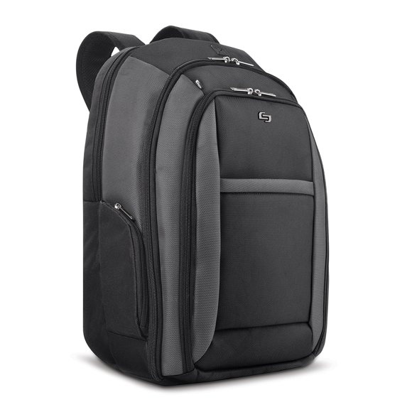 Solo New York Sac à Dos pour Ordinateur Portable pour Femmes et Hommes - Sac à Livres Cabine pour Voyage et Travail, Sac Léger, Pochette Amovible pour Ordinateur Portable, Sangles Rembourrées, Convient à un Ordinateur de 16 Pouces - Metro