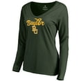 thumbnail image 2 of Women's Green Baylor Bears Freehand Long Sleeve T-Shirt, 2 of 3