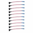 thumbnail image 2 of SPRING 10x ATO ATC Blade Fuse TAP Dual Circuit Adapter Auto CAR Practical ABS+copper Wire Auto Accessories Tools Mini, 2 of 9