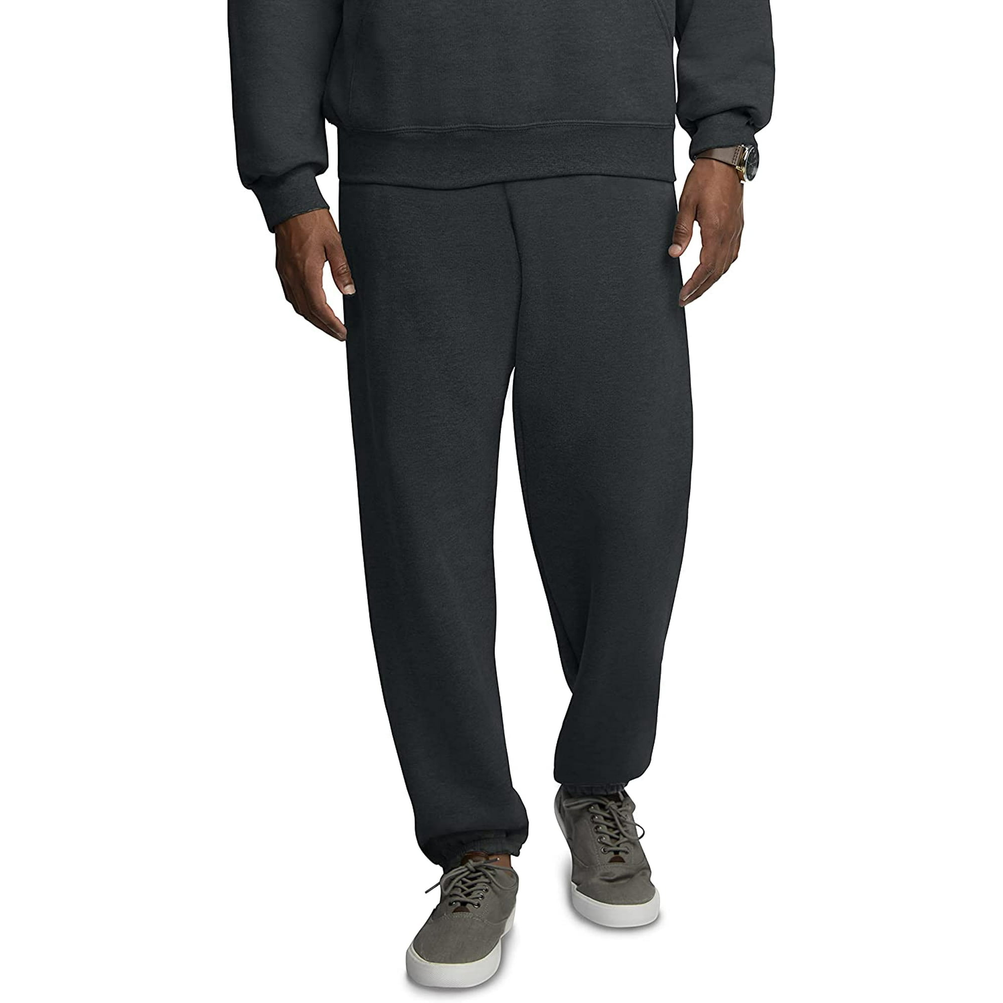 Fruit of the Loom Mens Eversoft Fleece Sweatpants Joggers with Pockets Moisture Wicking Breathable Sizes S 4xSweatpants