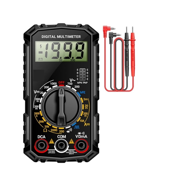 SZ308 Mini LCD Digital Multimeter - AC/DC 0V-750V Voltage Tester, High Precision Current Meter ,Easy to Use