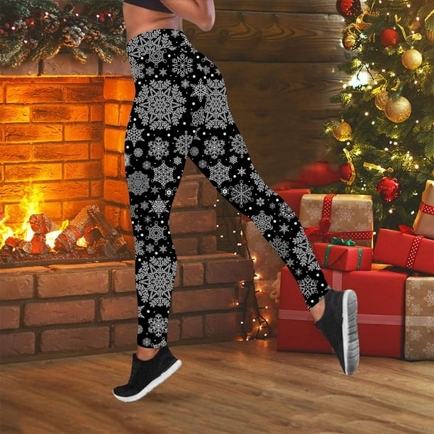 Christmas Leggings Holiday Workout Yoga Pants