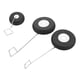 thumbnail image 2 of RC Landing Gear, Replacement Part Black RC Airplane Upgrade Accessory Perfect Fit With Wheel For XK A500 ANGGREK Otros, 2 of 8
