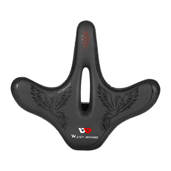 S SERENABLE Cushion Padded Extra Wide Road Bike Cycling Pad Phoenix pattern