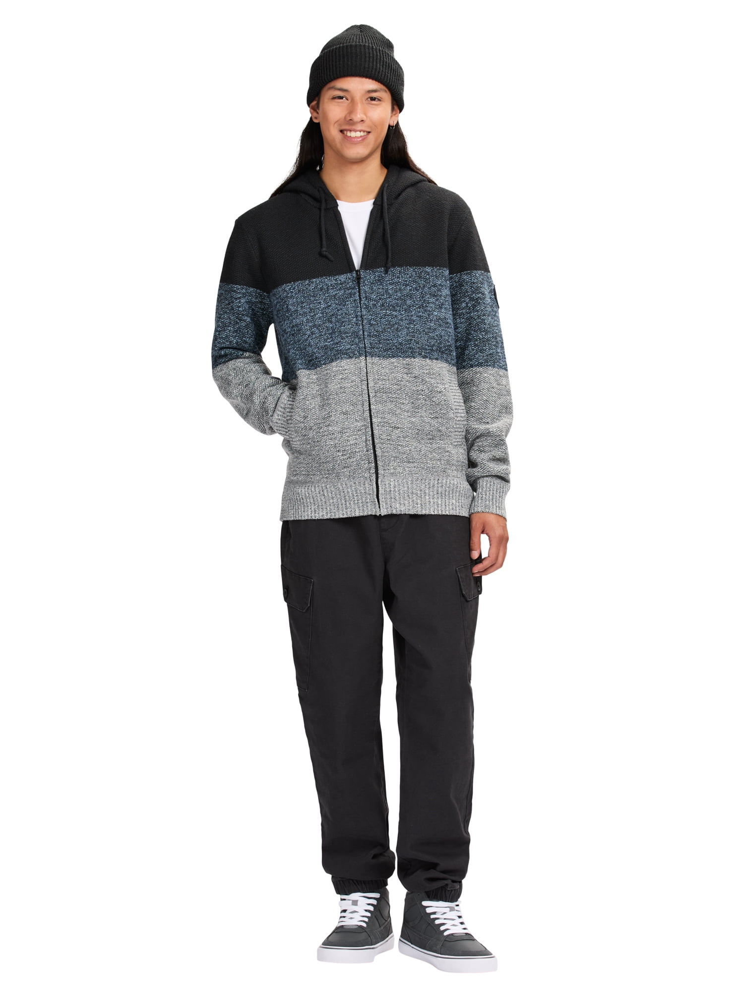 Airwalk Men's & Big Men's Sweater Zip-Up Hoodie, Sizes S-2XL