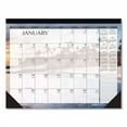thumbnail image 2 of Recycled Earthscapes Desk Pad Calendar, Seascapes Photography, 22 x 17, Black Binding/Corners,12-Month (Jan to Dec): 2026 | Bundle of 10, 2 of 4