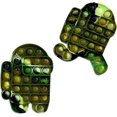 thumbnail image 1 of Among In Us Push Pop Bubble Fidget Silicona Fidget S Autismo Necesidades especiales Alivio del estrés Squeeze Sensory Aliviar el estrés emocional para adultos mayores de 18 años (Tie-Dye Red&Blue) Zhivalor CJWUS-6952, 1 of 6