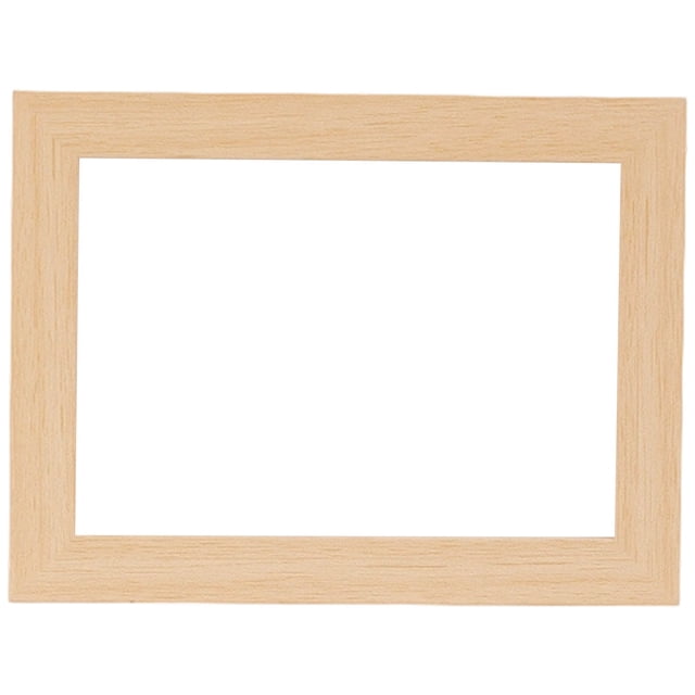 pdqouc Wooden Rotating Photo Frame, Changeable Display for Family Pictures and Artwork, Light Wood Wall Mount or Tabletop Picture Frame with Storage Compartments