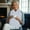 White-WH-clearacne, variant on OEFNTAC Long Adult Bib Adult Bib 62x13.8in Cotton Adjustable Clothing Protector for Elderly Disabled Eating Waterproof Washable Reusable Long Caregiving