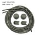 thumbnail image 5 of Minnieouse Paquete de 2 cordones para zapatos * Cordones de bloqueo elásticos de seguridad reflectantes 120 cm Reemplazo de cuerdas para correr Accesorios de calzado Verde Minnieouse AP004180-02, 5 of 6
