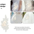 thumbnail image 3 of TABLETREANDS Aplicaciones De Encaje Para Vestido De Boda Con Y Material Poliéster Duradero, 3 of 8