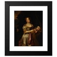 thumbnail image 2 of Nicolaes Maes 12x14 Black Modern Framed Museum Art Print Titled - Portrait of a Lady, 2 of 5