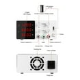 thumbnail image 3 of Adjustable 120V 3A DC Power Supply USB LED Digital Lab Bench Power Source Stabilized Power Supply Voltage Regulator Switch ,Voltage Consistency, 3 of 8