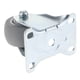 thumbnail image 3 of Rueda De PTFE Rectángulo licencia Rueda Fija Carro De Carro Carro Rueda Para Muebles 63 mm DYNWAVEMX Rueda de placa superior fija, 3 of 7