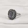 thumbnail image 4 of AAA Natural Tanzanite Ring, Rough Tanzanite Ring, December Birthstone, Bohemian Ring, 925 Sterling Silver, Womens Ring, Christmas, Thanksgiving, Handmade, Statement Jewelry, Rough Gemstone Jewelry, 4 of 5