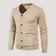 thumbnail image 2 of Abrigo de Suéter Tipo Cárdigan Con Cuello En V Ajustado de Ocio Para Hombre de Otoño E Invierno Odeerbi  ODB-6, 2 of 9
