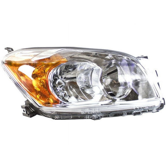 Right Headlight Assembly - Compatible with 2009 - 2012 Toyota RAV4 Sport Utility 2010 2011