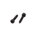 thumbnail image 2 of Unique Bargains 2mm x 10mm Full Thread Carbon Steel Hex Head Self Tapping Screws Black 100 Pcs, 2 of 2