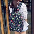 thumbnail image 2 of Stylago Laptop Backpack for Women Men Travel School Bookbag Fashion College Daypack Hiking Camo Rucksack with Mesh Side Pocket Black, 2 of 5