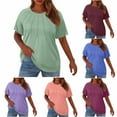 thumbnail image 1 of Camisas de maestra,Blusa sin mangas con cuello en V para mujer, top informal de color liso, tejido de nailon y elastano, ideal para uso diario y en casa, talla XXL 2X, sopatenor, 1 of 9