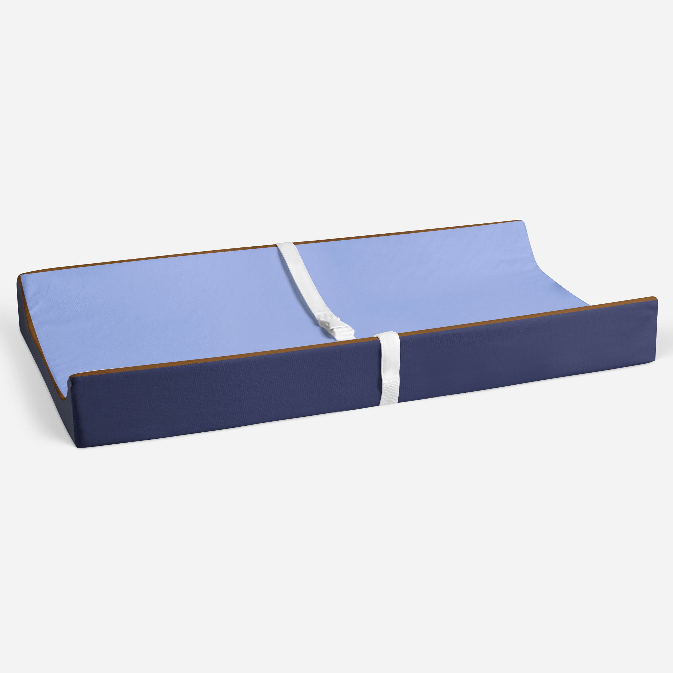 Bacati - Transportation Quilted Changing Pad Cover, Infant Boys, Blue