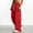 Red, variant on Jerdar Men's Baggy Sweatpants Elastic Waist Drawstring Wide Leg Sweatpants Casual Loose Baggy Joggers with Pockets