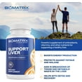 thumbnail image 2 of Liver Support Cleanse Detox & Repair Supplement with Milk Thistle, Artichoke Leaf Extract, L-Methionine, & L-Taurine - Assists in Liver Detox, Tissue Repair (90 Capsules), 2 of 6