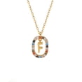 thumbnail image 1 of mtvxesu Colliers Pendentifs Design Lettre Collier Mode Luxe Pendentif, 1 of 1