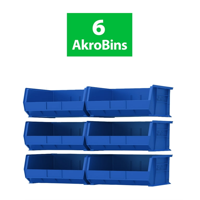 Akro-Mils AkroBins, Plastic Storage Bins, Stackable Storage Bins, Hanging Storage Bins