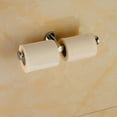 Axio Double Toilet Paper Holder Wall Mount Tissue Paper Roll Hanger