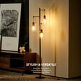 thumbnail image 3 of Floor Lamp for Living Room 1.6 m Tall Reading Light with Glass Shades, 3 of 9