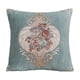 thumbnail image 1 of Paquete de 45 cm de ancho y 17,7 pulgadas de ancho con estampado floral europeo para sofá, coche, dormitorio, respaldo y fundas de almohada., 1 of 6