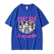 thumbnail image 3 of Dilf Carlisle-camisetas de gran tamaño para hombre, ropa de calle de algodón, talla europea, Verano, 3 of 5