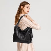 KL928 Large Purses for Women PU Leather Handbags Crossbody Hobo Tote Bags