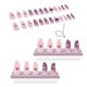 thumbnail image 4 of 24 piezas de parches de manicura de moda de párrafo largo para usar uñas postizas que ahorran tiempo y son ponibles, 4 of 5