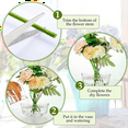 thumbnail image 2 of Flower Arrangement Holder Flower Arrangement Assistant Reusable Stainless Steel 8inch, 2 of 6