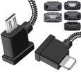 thumbnail image 1 of YWC-30cm Câble USB Micro vers Télécommande iOS DJI pour IPhone 14 Pro, DJI Mavic Mini(1ère Gén), Mini SE, Mavic Pro, Spark, 2 Pro Zoom, Mavic Air, Platine, Téléphone/tablette Données OTG Cordon Accès, 1 of 4