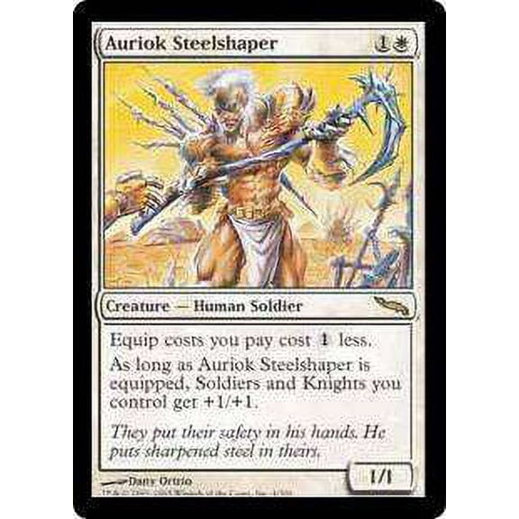 MtG Mirrodin Rare Auriok Steelshaper (Foil) #4