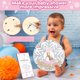 thumbnail image 5 of Libro de visitas para baby shower con forma de copo de nieve con marco de 30 cm, 5 of 7