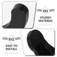 thumbnail image 3 of USHOBE 1 Pair Bat Racks Wall Mount Baseball Bat Storage Rack For Home Decoration, 3 of 8