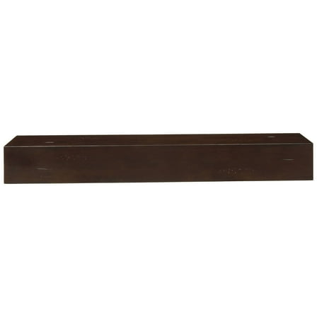 Duluth Forge 48in. Fireplace Shelf Mantel - Chocolate Finish - Model# DFSMN48-CH