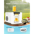 thumbnail image 2 of Mojoco Snowflake Ice Machine - Countertop Shaved Ice maker for Korean Bingsu, Snow Cones, and Frozen Desserts - Food-Grade, Mess-Free One-Touch Operation - Automatic Bingsu Machine for Home, Bar, 2 of 9