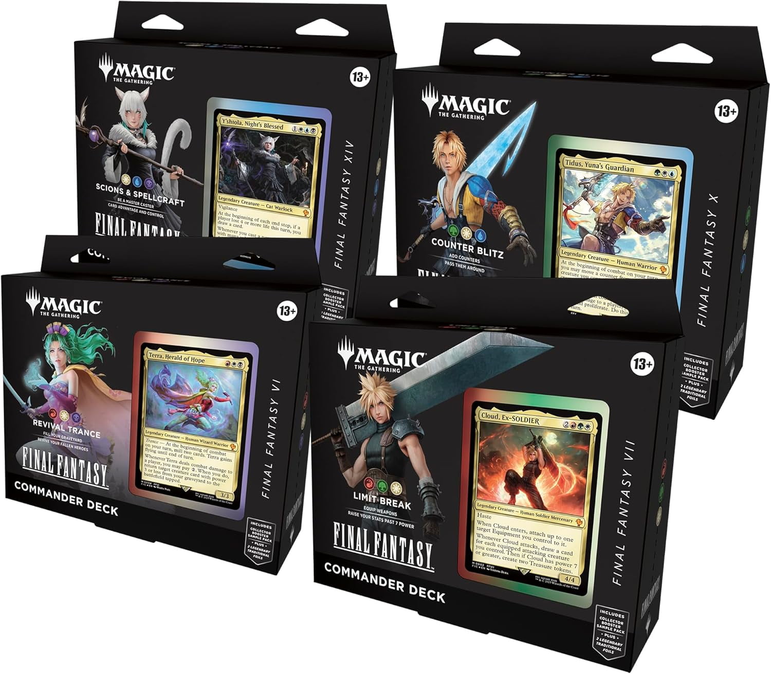 Magic The Gathering Final Fantasy Play Booster Display, 30
