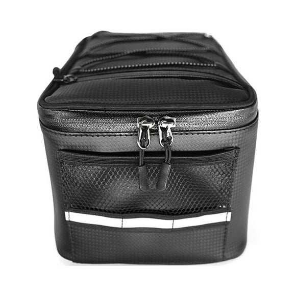 keepw Bicycle Rear Rack Bag Waterproof Large Capacity Carrier Reflective Strap Cycling Biking Glasses Storage Pouch